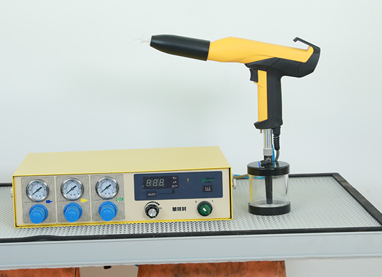 Electrostatic Powder Coat Machine in HVAC System Component Coating